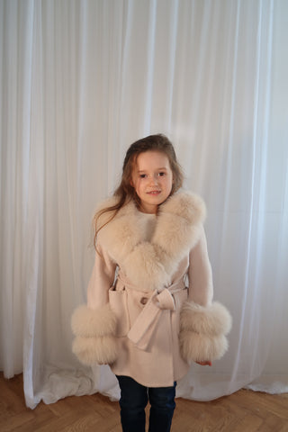 Kids Cashmere Coat