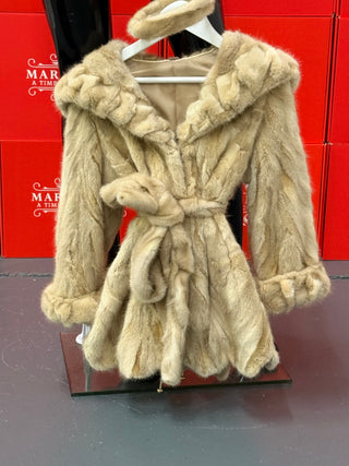 Barbie Mink Coat In Palomino