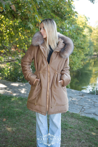 Marie Minks Exclusive Cashmere Puffer Style