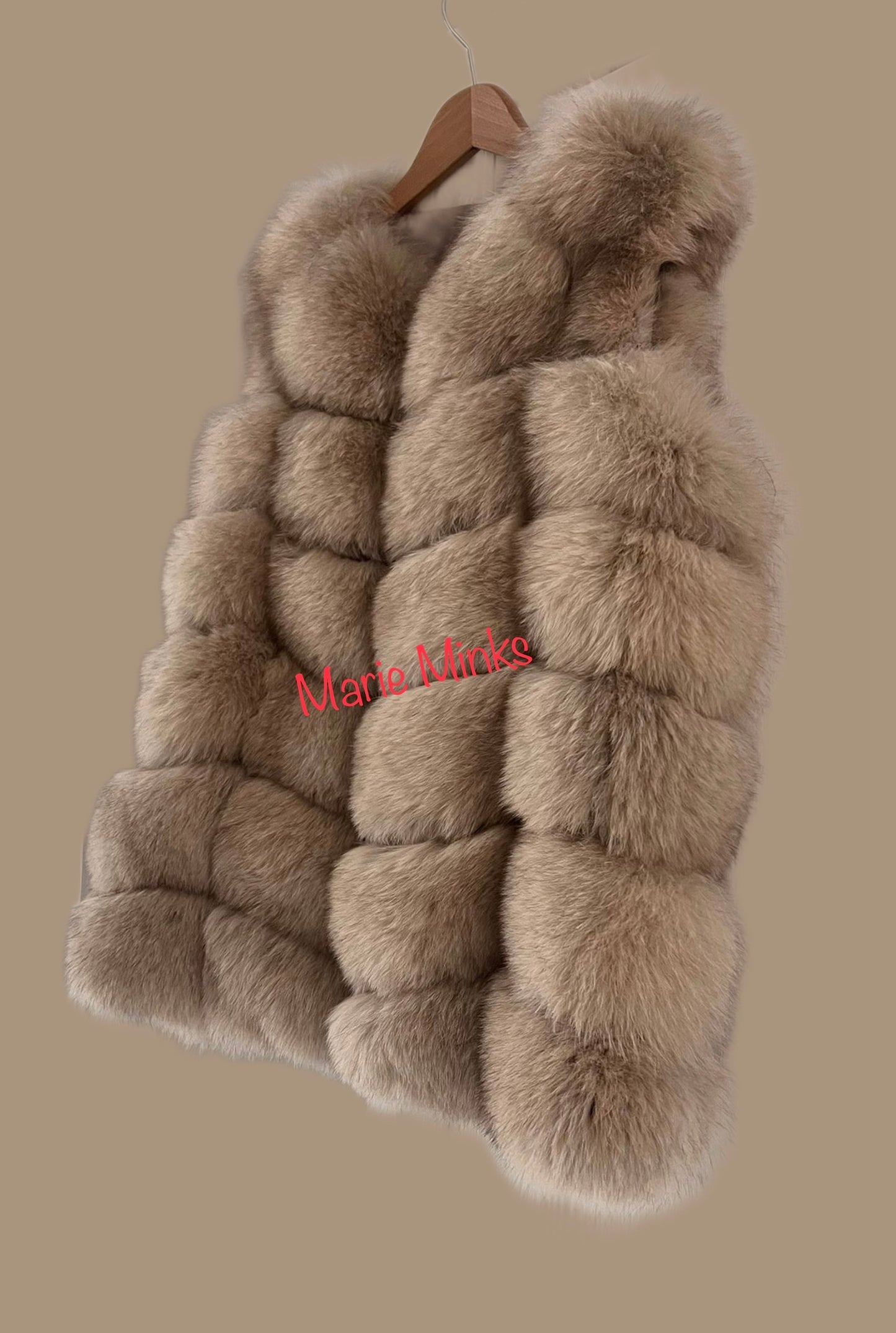 Fox Fur Gilet