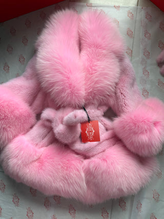 New For 2025 Mink and Fox Fur Child’s Coat