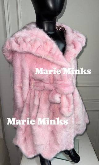 “The Barbie Coat” Childs Mink Jacket