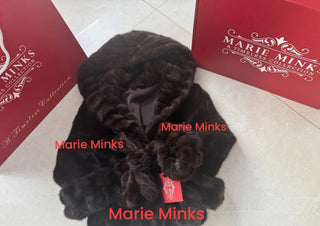 “The Barbie Coat” Childs Mink Jacket