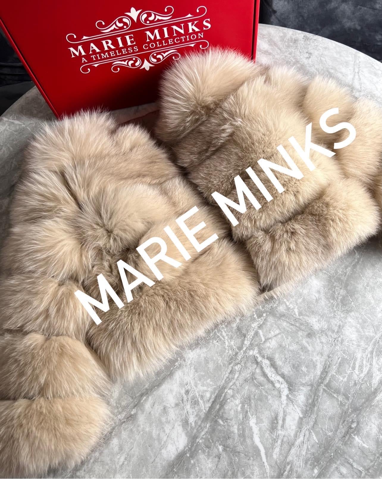 Childs Fox Fur 5 Row Coats