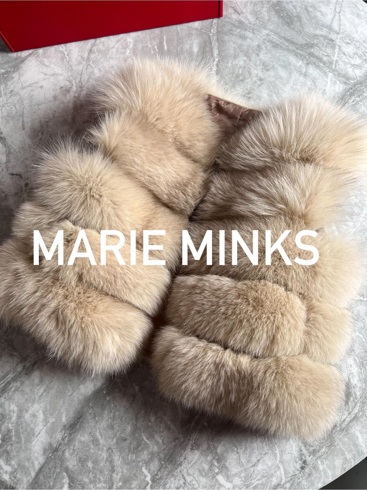 Childs Fox Fur 5 Row Coats