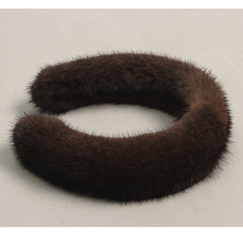 Mink Fur Headbands