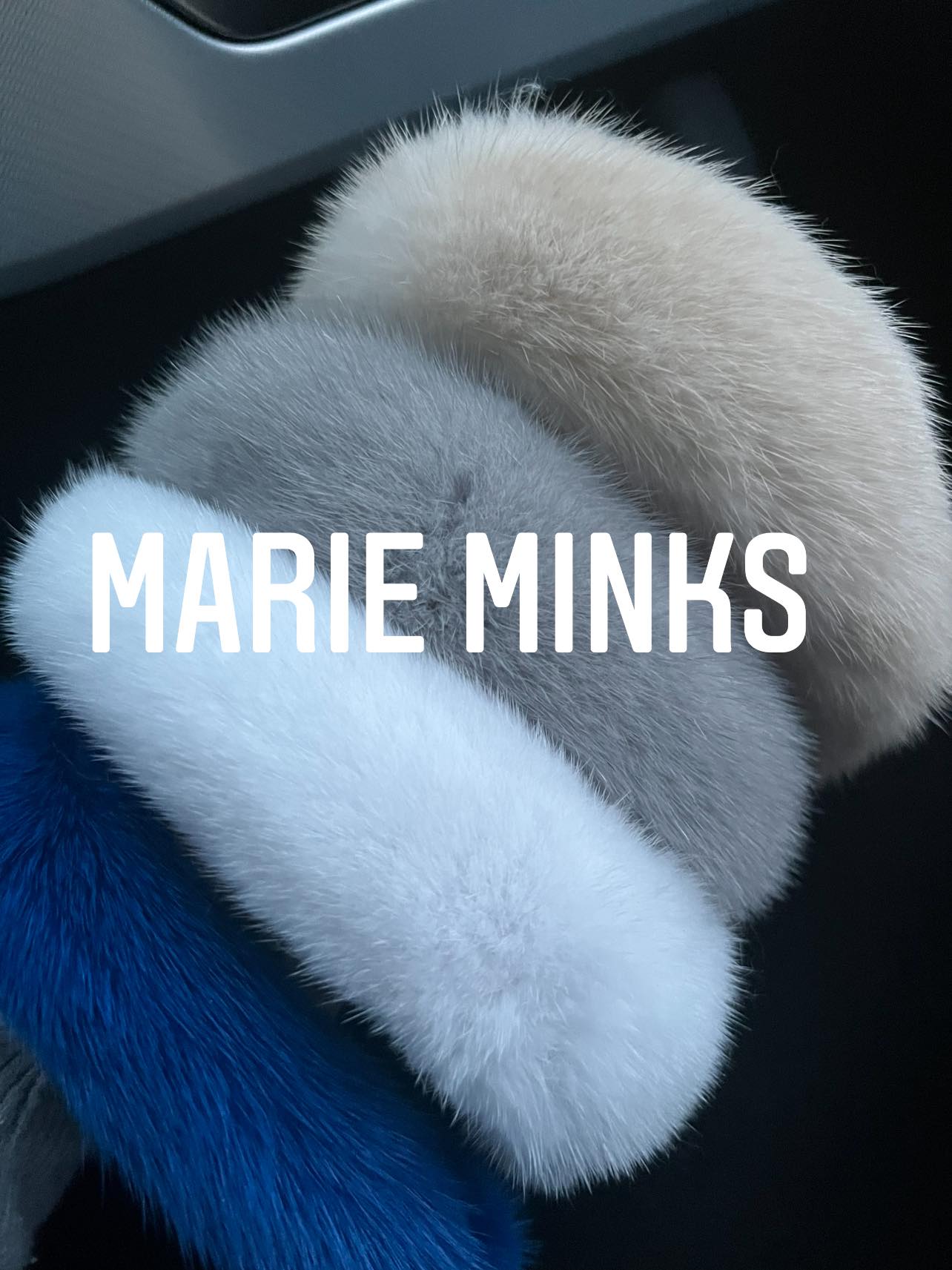 Mink Fur Headbands