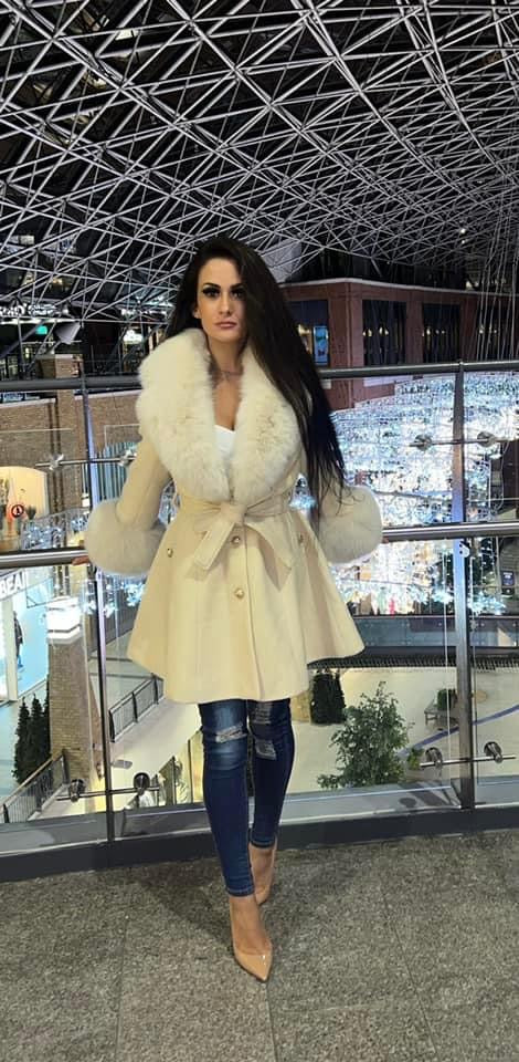 Fox Fur Cashmere Coat